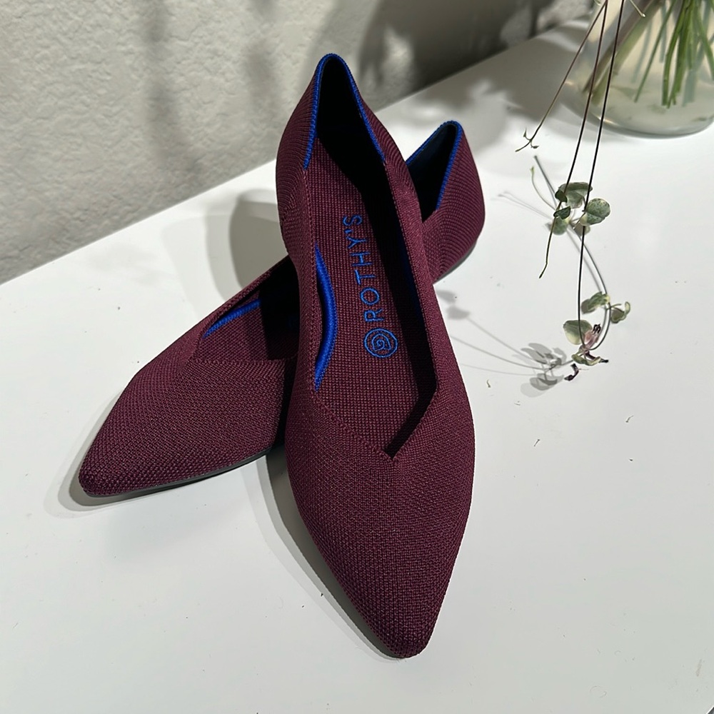 BNWOB Rothy's Points Orchid Purple (Size 8.5)